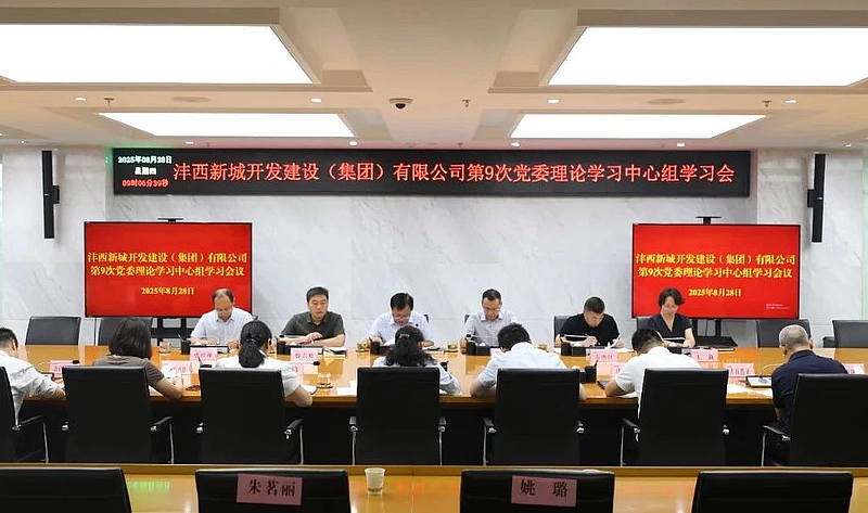 灃西集團黨委召開第9次黨委理論學習中心組學習會暨第7次黨委（擴大）會